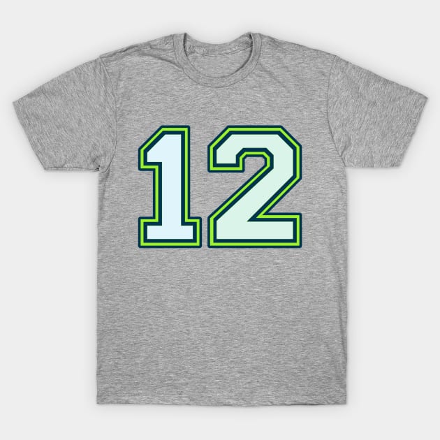 Fan of 12 T-Shirt by LefTEE Designs